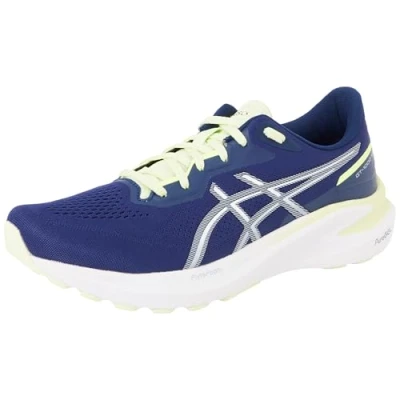 Afbeelding van Asics GT1000 13 Stabiliteit hardloopschoenen, Dames, Maat: 37.5, blue expanse/grey Textiel/ synthetisch