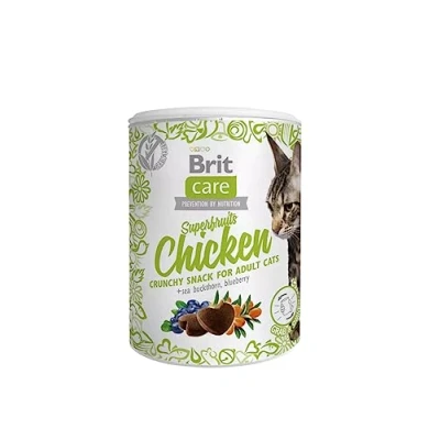 Afbeelding van Brit Care Cat Snack Superfruits Chicken