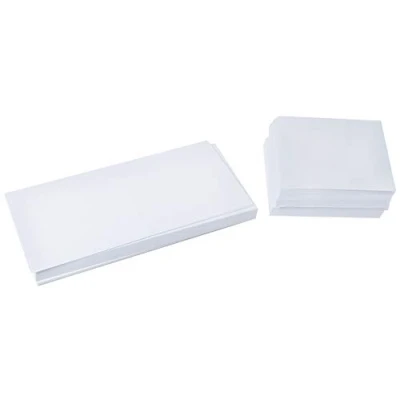 Afbeelding van Crafts UK 996 50 kaarten en enveloppen, 10 x cm, wit, 10,2 382 995