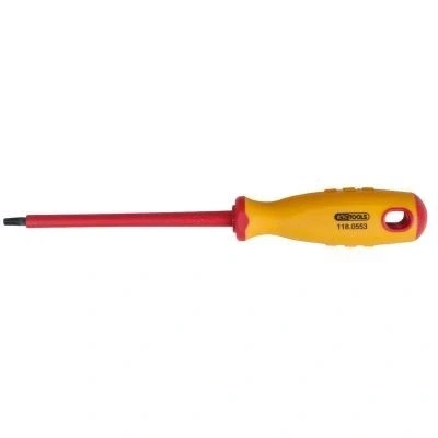 Afbeelding van KS Tools, Schroevendraaiers, Werkzeuge Maschinen GmbH ERGOTORQUE VDE Torx schroevendraaier, T20 (Torx (TX))