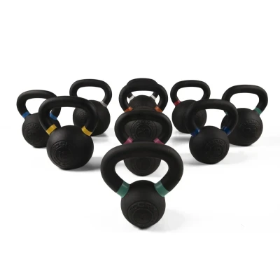 Afbeelding van Toorx Fitness Crossfit Kettlebell Poedercoated (Per Stuk) 4 40 kg Zwart Gietijzer