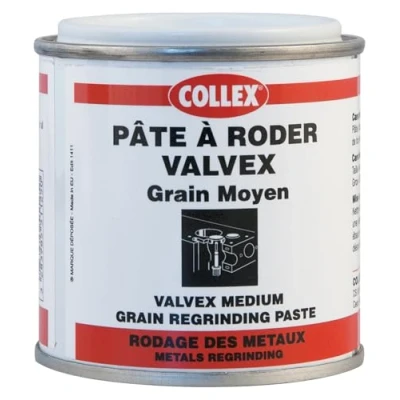 Afbeelding van GEB VALVEX Rodage van metalen, voor ventielen, kranen, kleppen, middelgrote korrel 150, pot 200 g