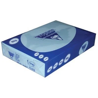 Image de Clairefontaine trophee lot de 5 ramette 500 feuilles papier couleur 80 g a4 rouge cardinal