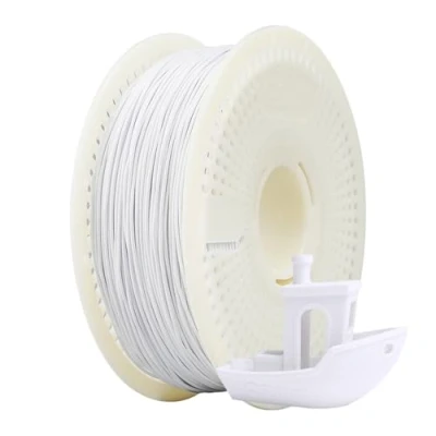 Afbeelding van eSUN PLA+ navulset voor filament en spoel Spoolless PLA Plus navulverpakking 1,75 mm afneembaar eSpool+ 1 kg (2,2 lbs) 3D printers, koud wit
