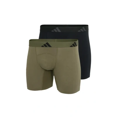 Afbeelding van adidas Sportswear 2ER PACK Active FLEX Onderbroeken, Heren, Maat: Large, Grün schwarz