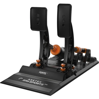 Afbeelding van Asetek SimSports Forte Sim Racing Pedals, Brake/Throttle