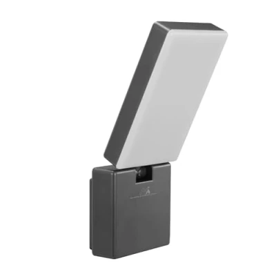 Afbeelding van Maclean LED lamp Buitenlamp Wandlamp Buitenverlichting 10W 700lm IP65 Neutraal wit 4000K Grijs MCE514 GR