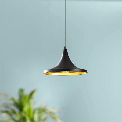 Afbeelding van Hanglamp Berceste 193 S Ø30cm zwart/goud