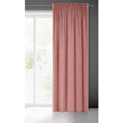 Afbeelding van Eurofirany Fluwelen gordijn met plooiband, 1 stuk, 215 g/m², voor woonkamer, slaapkamer, modern, klassiek, 140 x 300 cm
