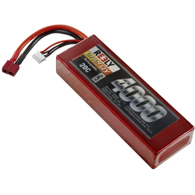 Afbeelding van Reely LiPo accupack 11.1 V 4000 mAh Aantal cellen: 3 20 C Hardcase T stekkersysteem