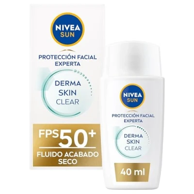 Afbeelding van Gezichtszonnecrème Nivea Sun SPF 50+ 40 ml Anti Imperfecties Lichte huid
