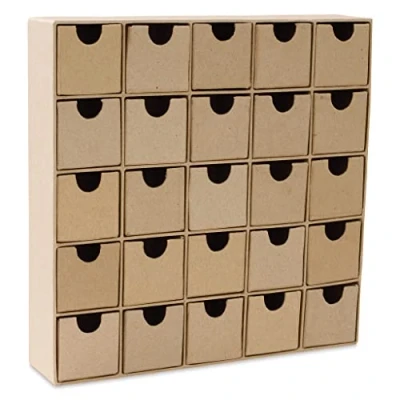 Image de Calendrier de l&#039;avent en papier mâché