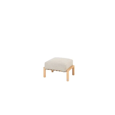 Afbeelding van Lucas voetenbank teak incl. kussen 4SO