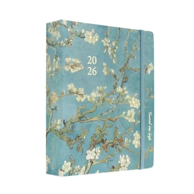 Image de Kokonote Agenda Semainier 2025 2026 Van Gogh Scolaire 2024 Lycée, Professionnel, Étudiant, Weekly Planner