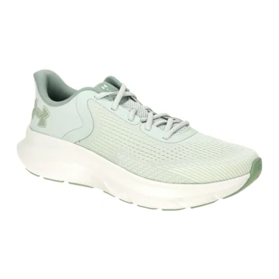 Afbeelding van Under Armour Charged Rogue 5 Hardloopschoenen voor op de weg, Dames, Maat: 41, Hydro green/silica green Textiel/ synthetisch
