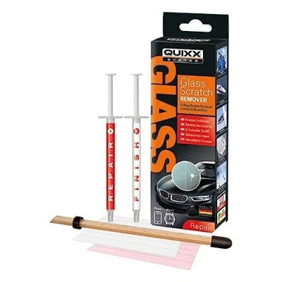 Image de Kit efface rayures pour le verre quixx