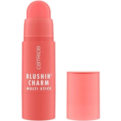 Afbeelding van Catrice Blushin&#039; Charm Multi Stick, rood nr. 020, oranje, direct resultaat, natuurlijk, fris, veganistisch, zonder parabenen, microplasticdeeltjes, nanodeeltjes, per stuk verpakt (5,5 g)