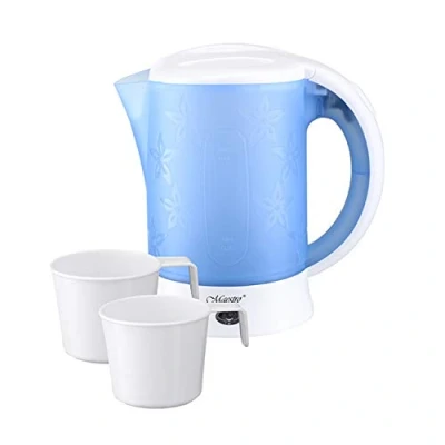 Afbeelding van Feel Maestro MR010 waterkoker 0,6 l Blauw, Wit 600 W