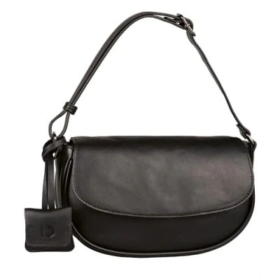 Afbeelding van TOM TAILOR Denim Bena Hobo Bag schoudertas voor dames, zwart, maat M, 32 x 8 28,5, zwart.