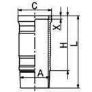 Afbeelding van Kolbenschmidt Cilinderbus/voering O ring 89947110
