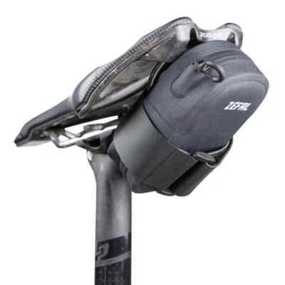 Image de ZEFAL Z Road Pack Sacoche de Selle Vélo Route Velo Légère Accessoire Étanche 0,35 L 85 g, Noir