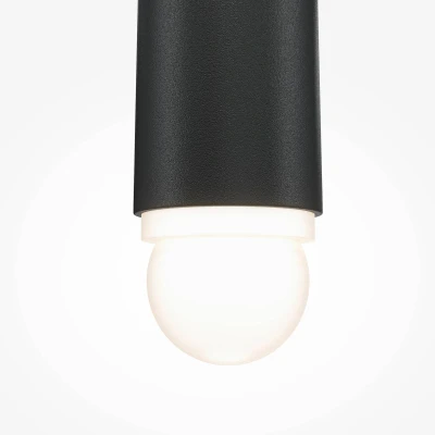 Afbeelding van Maytoni Cascade LED hanglamp, zwart, 1 lamp