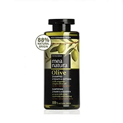 Afbeelding van Mea Natura Shampoo voor droog of beschadigd haar Olijf