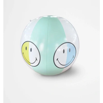 Afbeelding van Sunnylife Smiley Opblaasbare Sprinkler PVC Geel