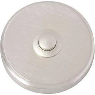 Afbeelding van Heidemann 70083 Belknop 1 voudig Vernikkeld 24 V/1 A