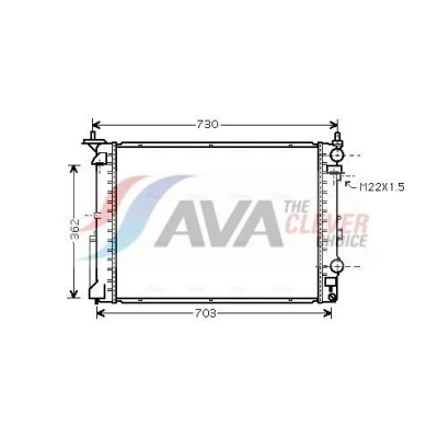 Afbeelding van Ava Cooling Radiateur RT2259