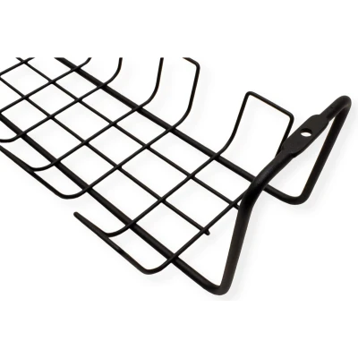 Afbeelding van ROLINE Rooster kabelgoot, voor montage onder bureau (2 stuks), zwart