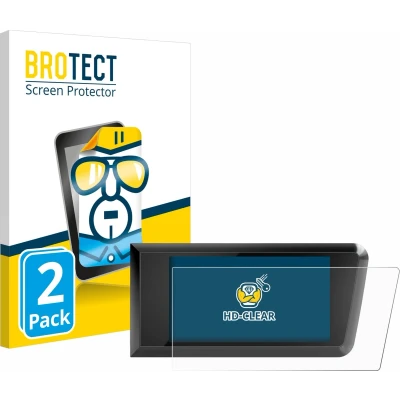Afbeelding van BROTECT Screenprotector voor Bosch Purion 400 Folie Beschermfolie transparant (2 Stuks)