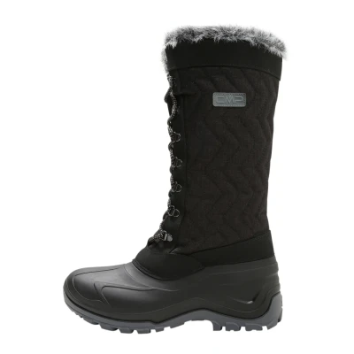 Afbeelding van CMP Nietos Snowboots, Dames, Maat: 37, Nero melange Textiel/ synthetisch