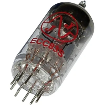 Afbeelding van ECC 83 = 12 AX 7 Elektronenbuis Dubbeltriode 100 V 0.5 mA Aantal polen: 9 Fitting: Noval 1 stuk(s)