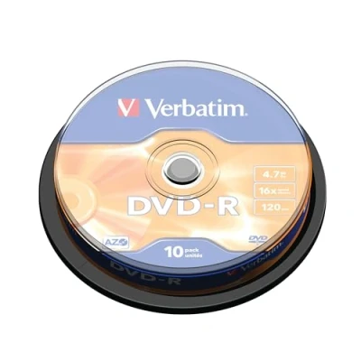 Afbeelding van verbatim dvd r x 10 4,7gb