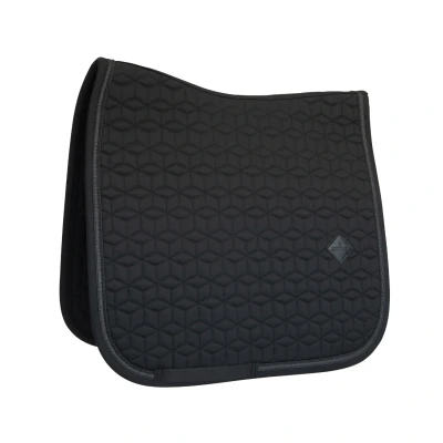Image de Kentucky Tapis de Selle Paillettes Corde Dressage Noir Full