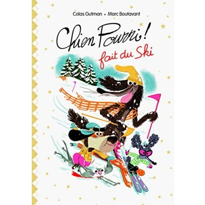 Afbeelding van Chien pourri ! fait du ski