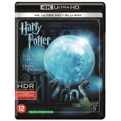 Image de Warner Home Video Harry Potter: Et L&#039;ordre Du Phénix 4k Blu ray