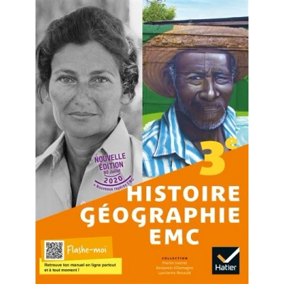 Image de Histoire Géographie EMC 3e Ed 2021 Livre élève