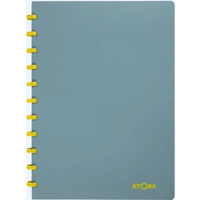 Afbeelding van Atoma Terra Schrift, Ft A4, 144 Bladzijden, Geruit 5 Mm Schrift