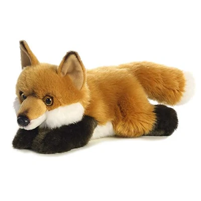 Afbeelding van Aurora Knuffel Mini Yoni Vos Bruin 28 Cm