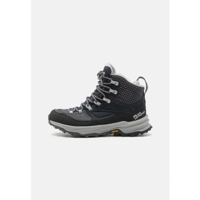 Afbeelding van Jack Wolfskin Cyrox Texapore MID Outdoorschoenen, Dames, Maat: 39.5, Graphite Leer en textiel