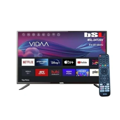 Afbeelding van BSL 24T2SV VIDAA 24 inch Smart TV WiFi RJ45 Full HD resolutie 1920 x 1080p USB DVBT2/S2 compatibel met YouTube, Netflix, Disney +, Dazn, Prime HDMI
