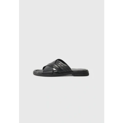 Afbeelding van Tommy Hilfiger Premium Muiltjes, Heren, Maat: 40, Black Leer