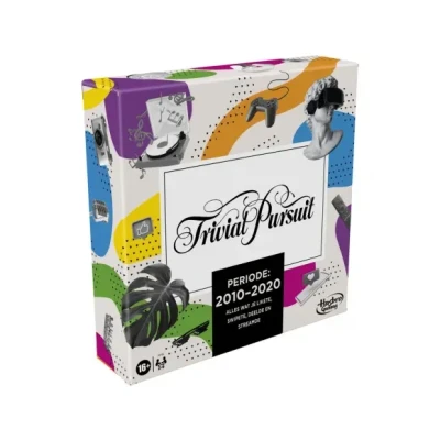 Afbeelding van Hasbro Trivial Pursuit Decades 2010 2020 bordspel in de kleur Multicolor