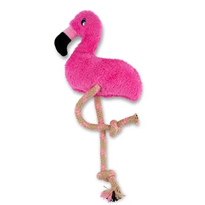 Afbeelding van Beco Pets Hondenspeelgoed Pluche Flamingo