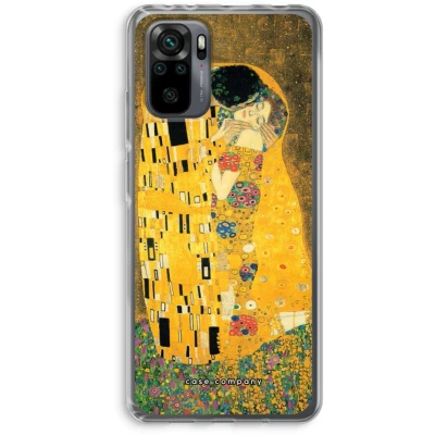 Afbeelding van Case Company® hoesje geschikt voor Xiaomi Redmi Note 10 Pro Der Kuss Soft Cover Telefoonhoesje Bescherming aan alle Kanten en Schermrand