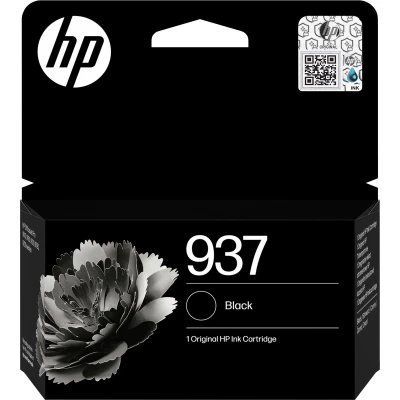 Afbeelding van HP 937 (4S6W5NE) Inktcartridge Zwart