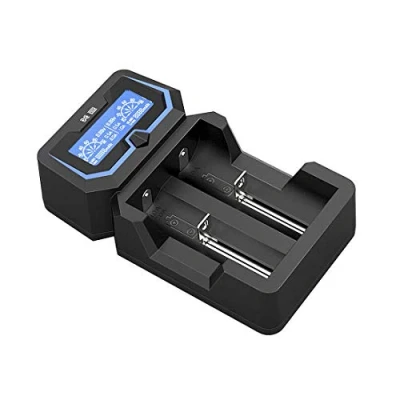 Afbeelding van XTAR Professionele snelle Li ion en Ni MH batterijlader, reactivering van diep ontladen 0 V tweecellige cellen model: X2