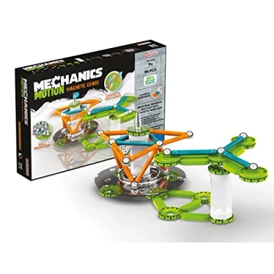 Image de Jeu de construction magnétique Geomag Mechanics Ecofriends Motion 96 pièces